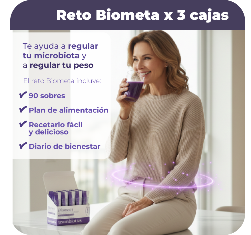 Reto biometa x 3 cajas